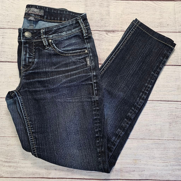 Silver Jeans Denim - Silver Jeans w28 aiko skinny jeans